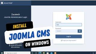 How to Install Joomla on Windows 10 | 11