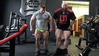 Beine mit Artjom und Tim. 110 vs 140kg