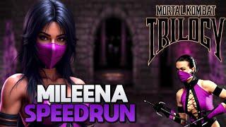 TA TENSO! SABADAÇO DO SPEDAÇO SPEEDRUN MILEENA! MORTAL KOMBAT TRILOGY