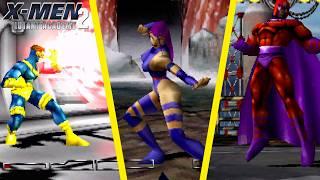 X-Men Mutant Academy 2 - All Super Moves