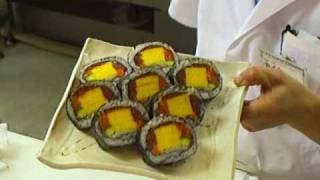 太巻きの作り方　How to make futomaki sushi rolls