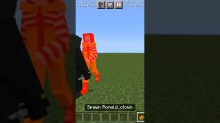 Ronald VS Scream. Minecraft addons