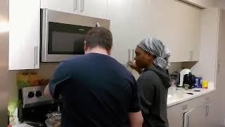 Slug and friends tries to cook food....it scuffed!