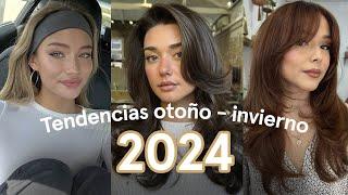 TENDENCIAS OTOÑO - INVIERNO 2024 ️  *CABELLO*