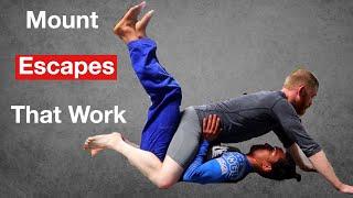 The 5 best mount escapes for bjj