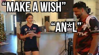 Katchii Asks Nick to Make A Wish...