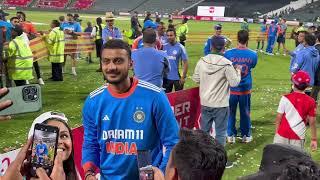 India beat South Africa in 4th T20: Team India ki jeet k baad Stadium me Fans hi Fans