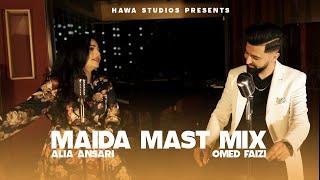 Alia Ansari & Omed Faizi - Maida Mast Mix | New Afghan Song 2024