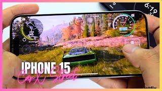 iPhone 15 Pro CarX Street Mobile Gaming test | Apple A17 Pro, 120Hz Display