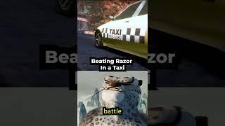 Beating Razor in a Taxi Need For Speed Most Wanted 2005