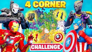 The AVENGERS 4 CORNER Challenge!