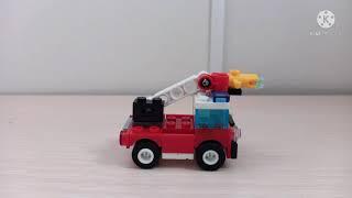 Fire truck. Lego. Instruction. Пожежний автомобіль з Лего. Інструкція.