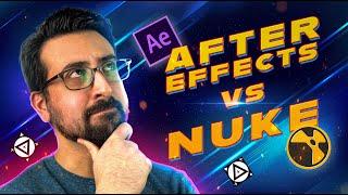 AFTER EFFECTS VS NUKE - Point Tracking Comparison for Beginners