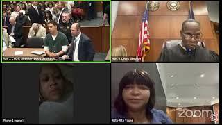 Defendant's Awful Behavior Shocks Judge: Tears and More...