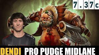  DENDI [PUDGE] MID 7.37C - DOTA 2 HIGHEST MMR MATCH#dota2   #dota2gameplay  #dendi