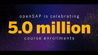 openSAP Celebrates 5 Million Course Enrollments