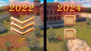 2022 vs 2024 Tanki Online