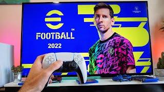 Testing eFootball 2022 (PES 22) On The PS5- POV Gameplay Test