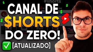 [ATUALIZADO] COMO CRIAR UM CANAL DE SHORTS NO YOUTUBE DO ZERO – SHORTS no Youtube (Passo a Passo)