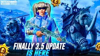 PUBG BGMI NEW UPDATE IS HERE | ENJOY 3.5 UPDATE Live 