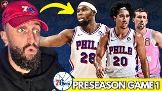 These players IMPRESSED ME in Sixers first preseason game