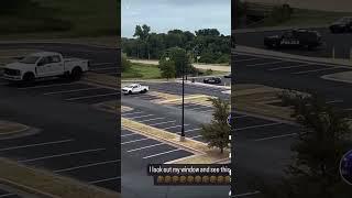 Police Chase dude on mini Motor Bike‍‍