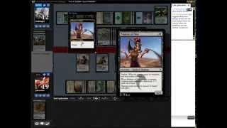 Magic the Gathering Online - Standard Commentary - UG Scales vs Mardu Warriors