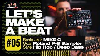 LET'S MAKE A BEAT #05 // NEW Roland AIRA Compact P-6 Sampler [Bass / Hip-Hop]