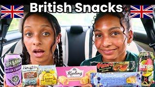 Trying Every BRITISH Snack Pt 2!