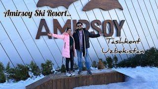 December adventurer at Amirsoy ski resort || Chimgan Mountain || Charvak Lake || Tashkent,Uzbekistan