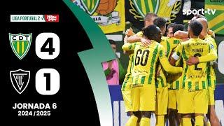 Resumo: Tondela 4-1 Ac. Viseu - Liga Portugal Meu Super | sport tv