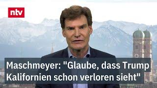 "Glaube, dass Trump Kalifornien schon verloren sieht" - Maschmeyer zu USA vor der Wahl | ntv