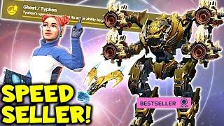 Illegal SPEED! GHOST TYPHON Pixonic BESTSELLER w/ Kestrel Drone | War Robots WR