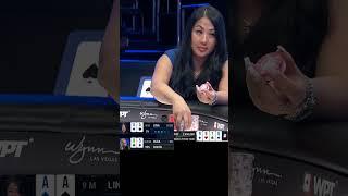 Olga Iermolcheva vs Lina Niu: the craizest hand of WPT Ladies Championship HU.