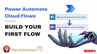 Power Automate Cloud Flows - Build Your First Flow (Intro Series Part 3)