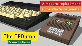 Tapuino Custom Case. A New Datasette for your Commodore Computer.