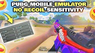 Pubg Mobile Emulator Best Sensitivity Settings  | No Recoil Pubg Mobile Gameloop Settings (2023)