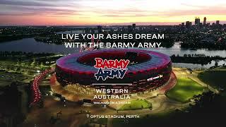 Live your dream road trip with The Barmy Army for the Ashes 2025, Perth, Western Australia