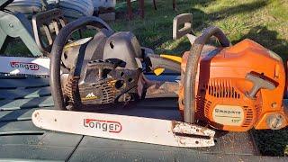 husqvarna 137 chainsaw vs McCullough cs 370 both ported