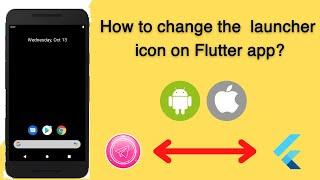 How to change the  launcher icon on Flutter app