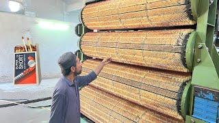 Manufacturing process of Saftey Matchsticks in Pakistani Factory is Mind Blowing!