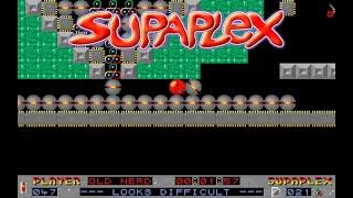 Supaplex | #47 Looks Difficult | PC (DOS) Gameplay 4K