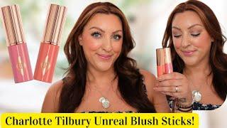 CHARLOTTE TILBURY UNREAL BLUSH HEALTHY GLOW STICKS | Not What I Expected!