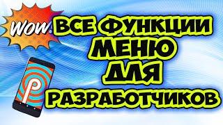 Полный обзор функций в меню для разработчиков на Андроид. Как открыть меню разработчиков на Андроид