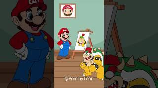Mario draws his friends #mario