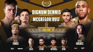 LIVE PROFESSIONAL BOXING! - MTK GLOBAL PRESENTS 'FIGHT NIGHT' (FROM YORK HALL, LONDON) *FULL CARD*