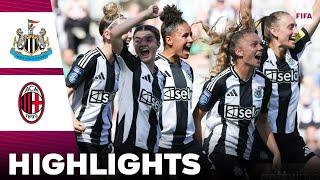 Newcastle United vs Milan | What a Game |Highlights & Penalty Shootout | Women's Friendly 10-08-2024