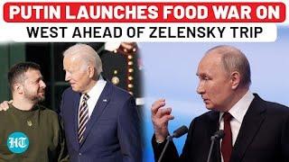 Putin Launches Food War On West Days Before Zelensky's USA Trip: Final Warning? | Russia, Ukraine