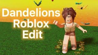 Dandelions II Roblox edit video