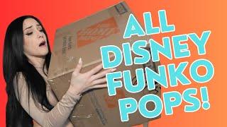 Unbox a HUGE box of Disney funko pops with me!